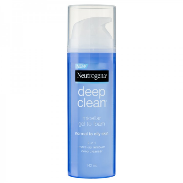 NEUTROGENA® Deep Clean Micellar Gel to Foam Normal/Oily 142mL