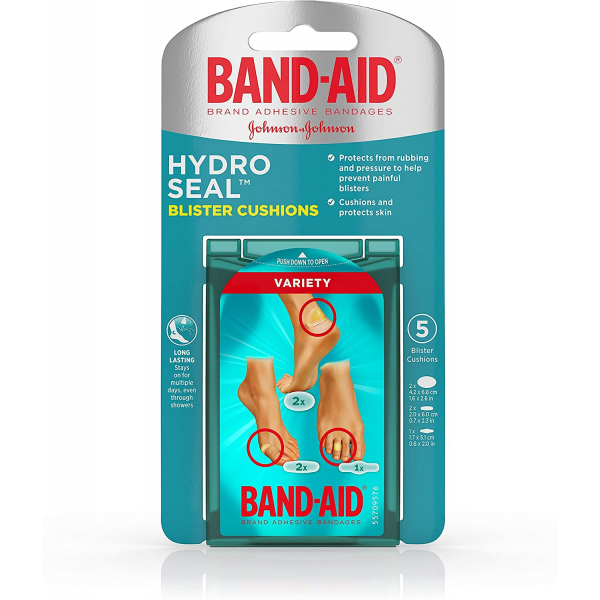 BAND-AID Hydro Seal Blister Cushions Medium 5s