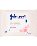 JOHNSON'S® Daily Essentials Facial Wipes Refreshing 25x3 (Pink)