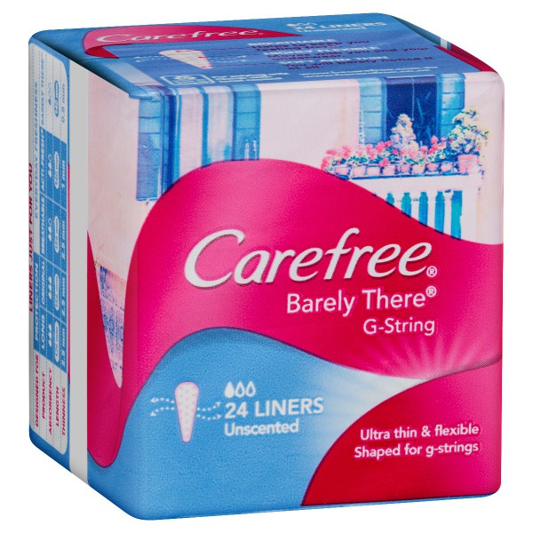 CAREFREE Barely There Liners G-String 24