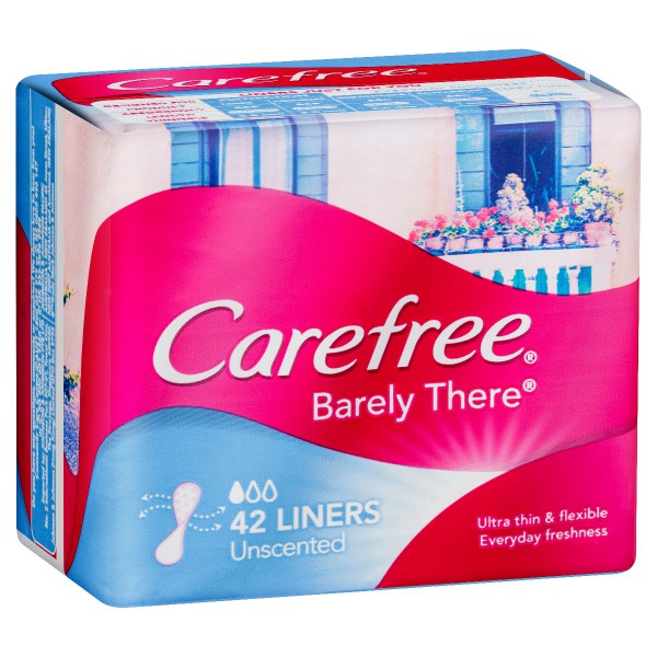 CAREFREE Barely There Liners 42