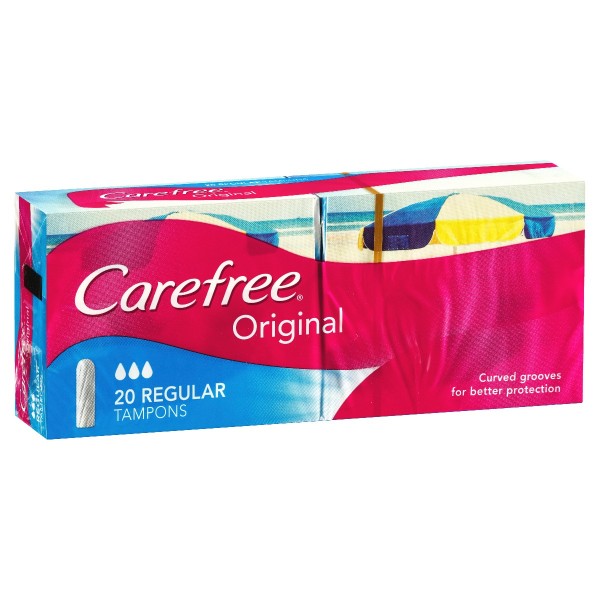 CAREFREE Tampons Regular 20