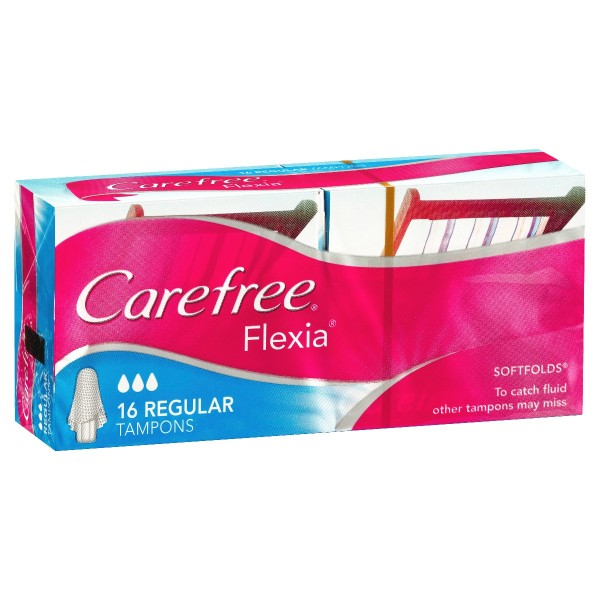 CAREFREE Tampons Flexia Regular 16