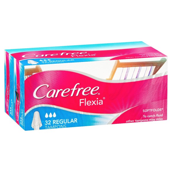 CAREFREE Tampons Flexia Regular 32