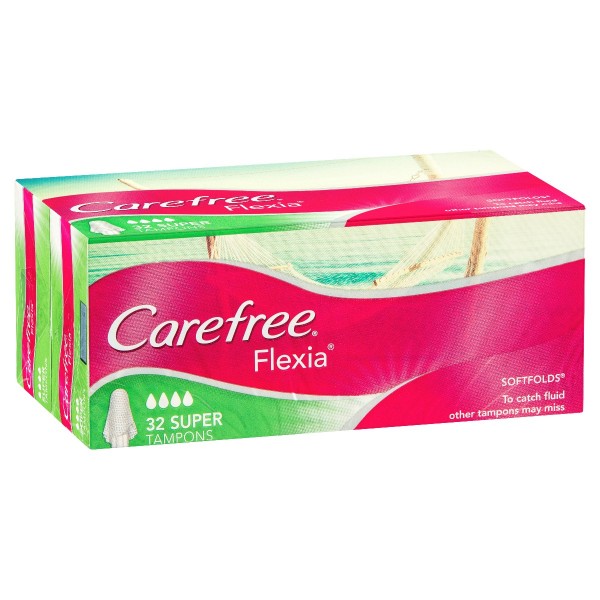 CAREFREE Tampons Flexia Super 32