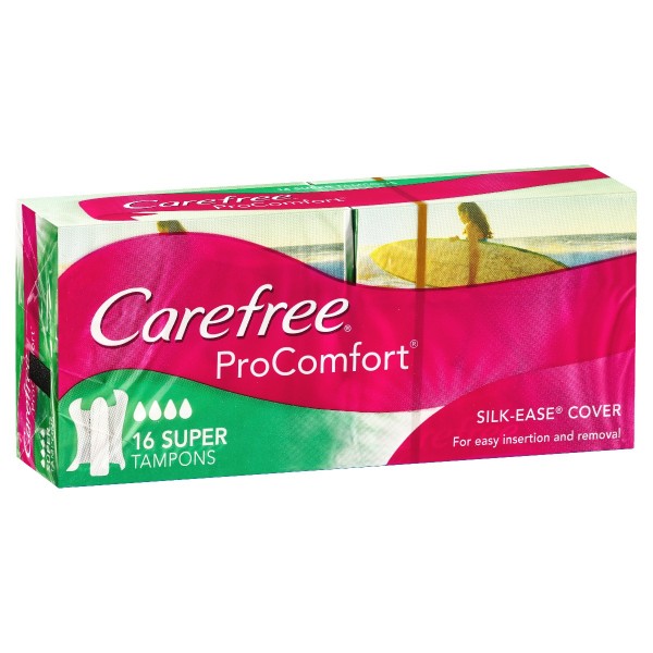 CAREFREE Tampons ProComfort Super 16