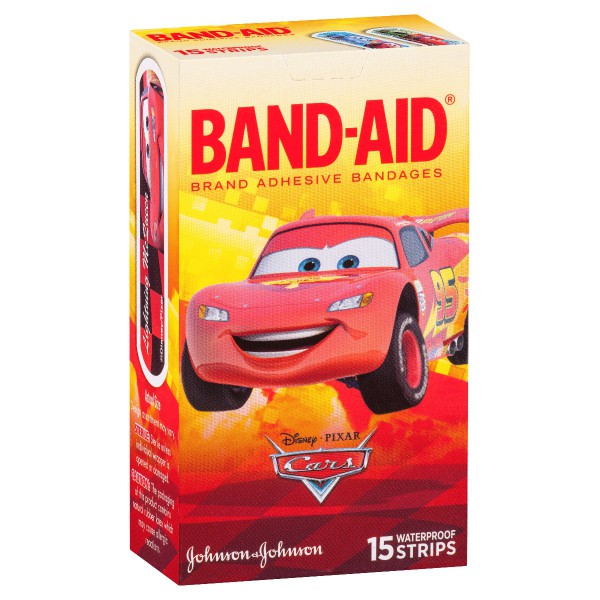 BAND-AID® Brand Character Strips Cars 15