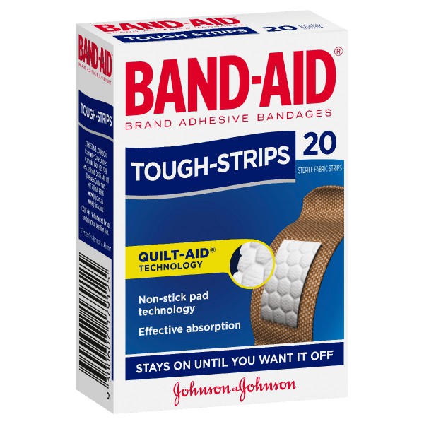 BAND-AID® Brand Tough Strips Regular 20 