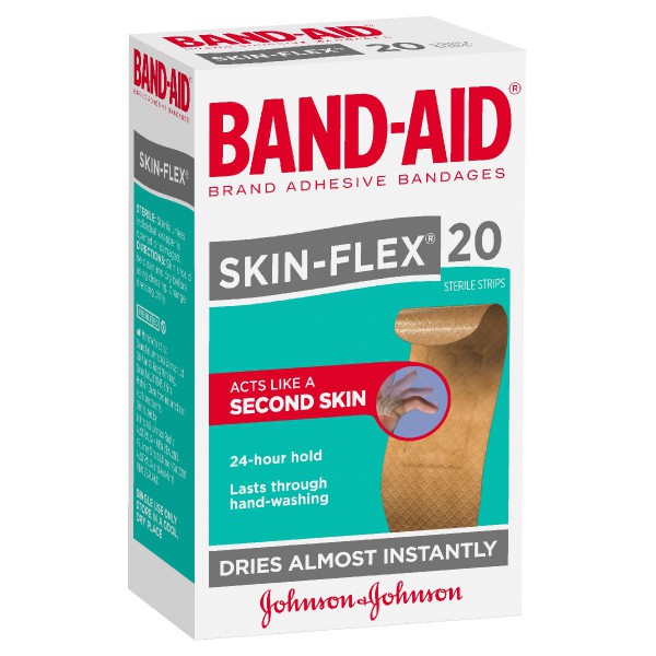 BAND-AID® Brand SkinFlex Strips Regular 20