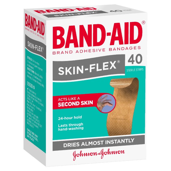 BAND-AID® Brand SkinFlex Strips Regular 40