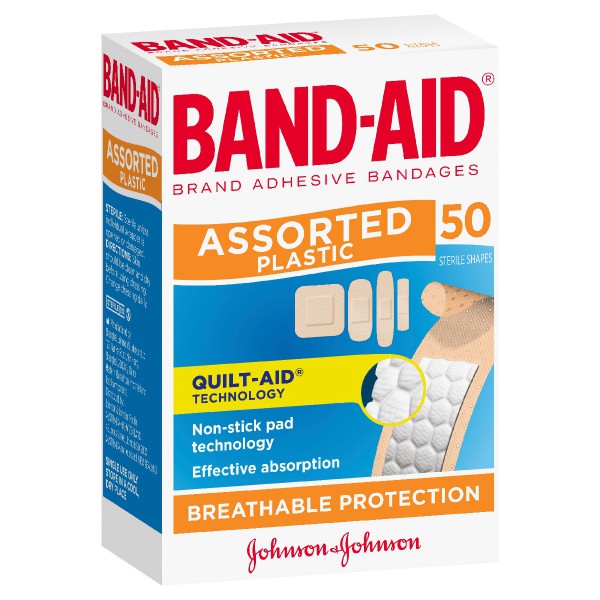 BAND-AID® Brand Assorted Shapes 50 