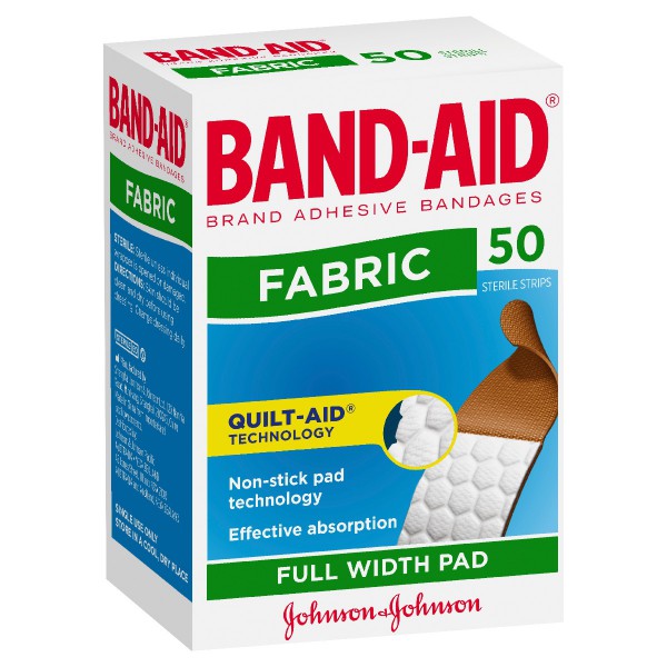 BAND-AID® Brand Adhesive Bandages Fabric 50 