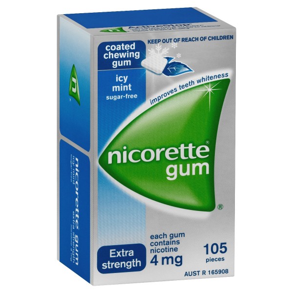 NICORETTE® Gum Icy Mint 4mg 105