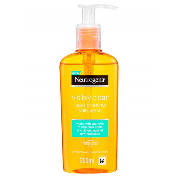 Neutrogena Visibly Clear Spot Proofing Daily Wash 200ML (bundle of 3)