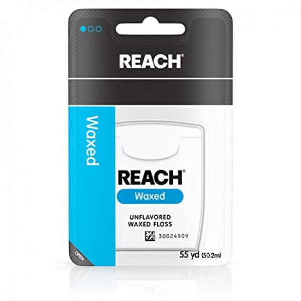 Listerine Reach Floss Waxed 50m (bundle of 6)